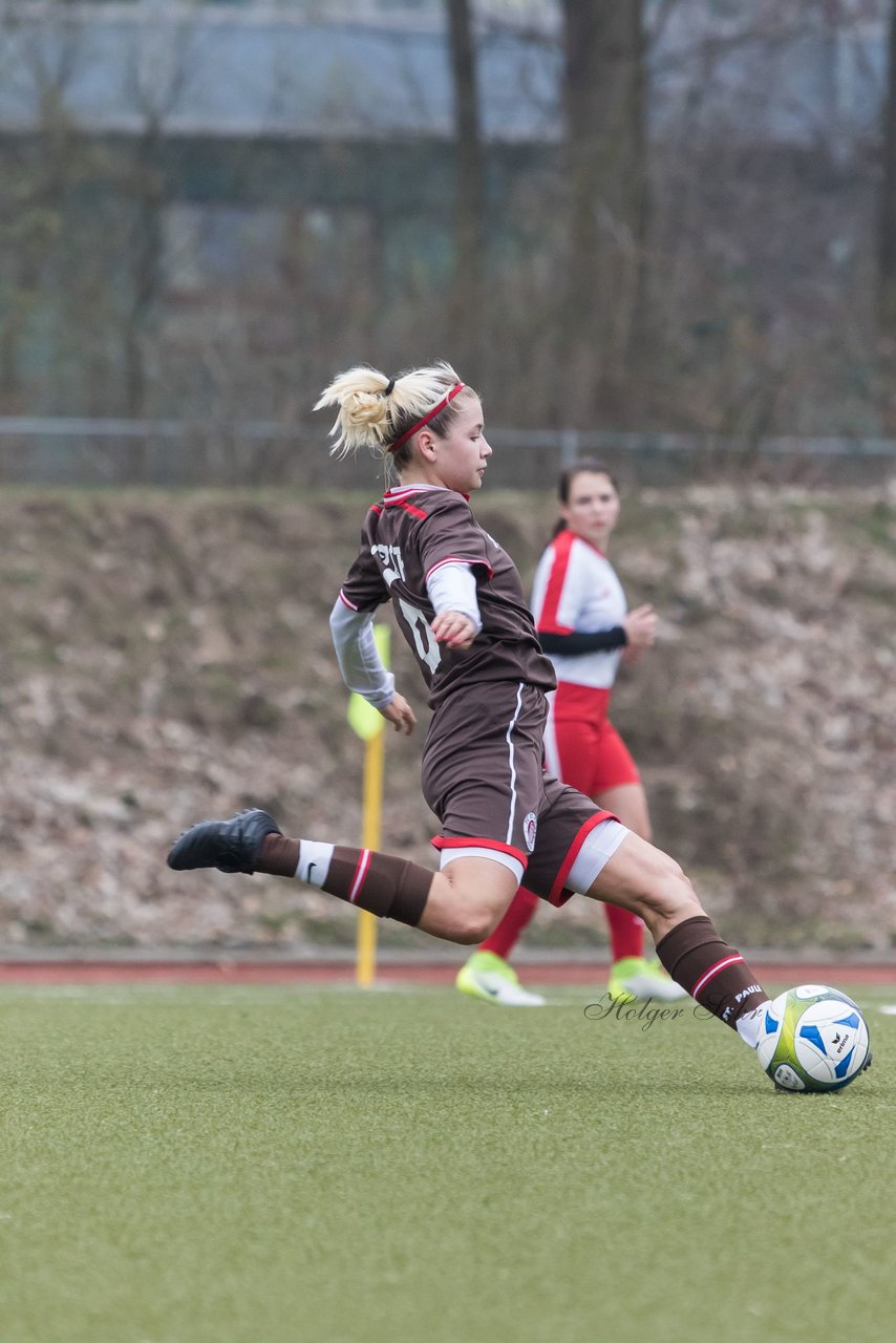 Bild 245 - B-Juniorinnen Walddoerfer - St.Pauli : Ergebnis: 4:1